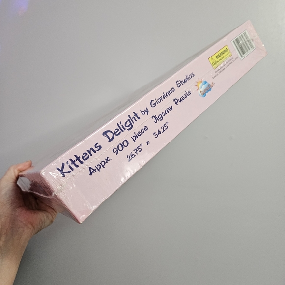 Kittens Delight Special Shape Approx. 900 Piece Jigsaw Puzzle. Sealed New - Picture 5 of 15